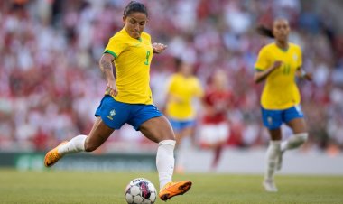 Dinamarca vence Brasil em amistoso do futebol feminino 2022
