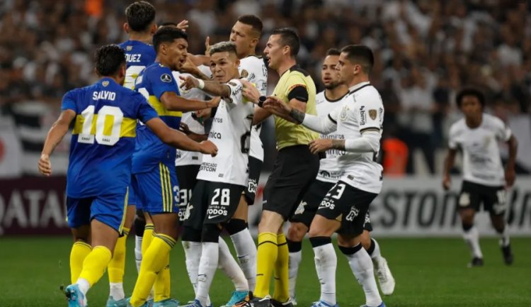 Boca Juniors x Corinthians partida de volta das oitavas de final da Copa Libertadores 2022