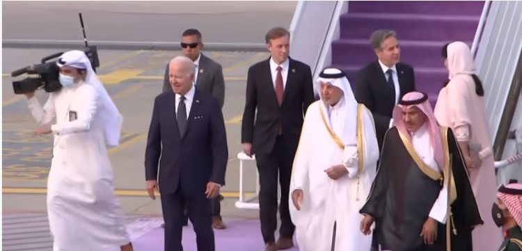 Biden desesperado busca petróleo na Arábia Saudita