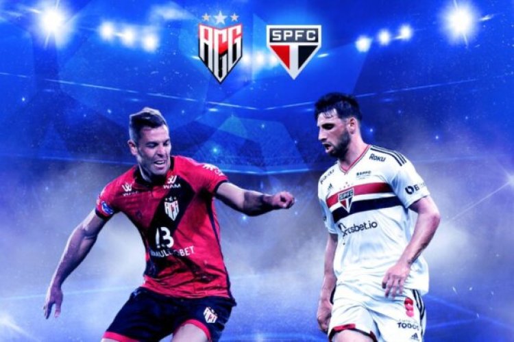 Atlético- GO domina o São Paulo e sai na frente pela partida ida da Copa Sul-americana 2022