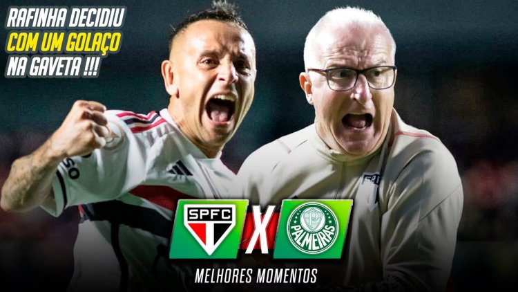 São Paulo vence Palmeiras em noite inspirada na partida de ida das quartas de final da Copa do Brasil 2023